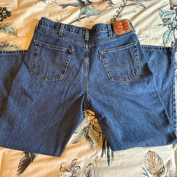 Men's LEVI'S 550 Jeans *LIKE NEW* 40 x 32 Stonewashed - Picture 1 of 9